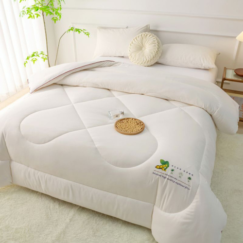 Мягкое и натуральное одеяло из соевого волокна для комфорта