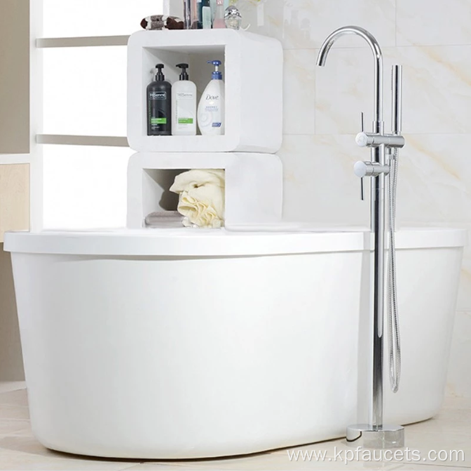 Modern Floor Standing Bathtub Faucet