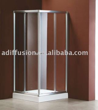 double roller sliding shower door