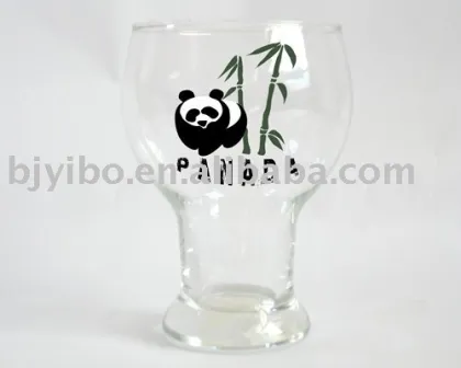 Beer glass branded