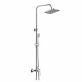 Modern brass wall mounted bathroom shower faucet