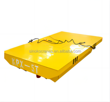 Hochgeschwindigkeitsindustrie Electric Rail Transfer Cart mit drahtloser Fernbedienung