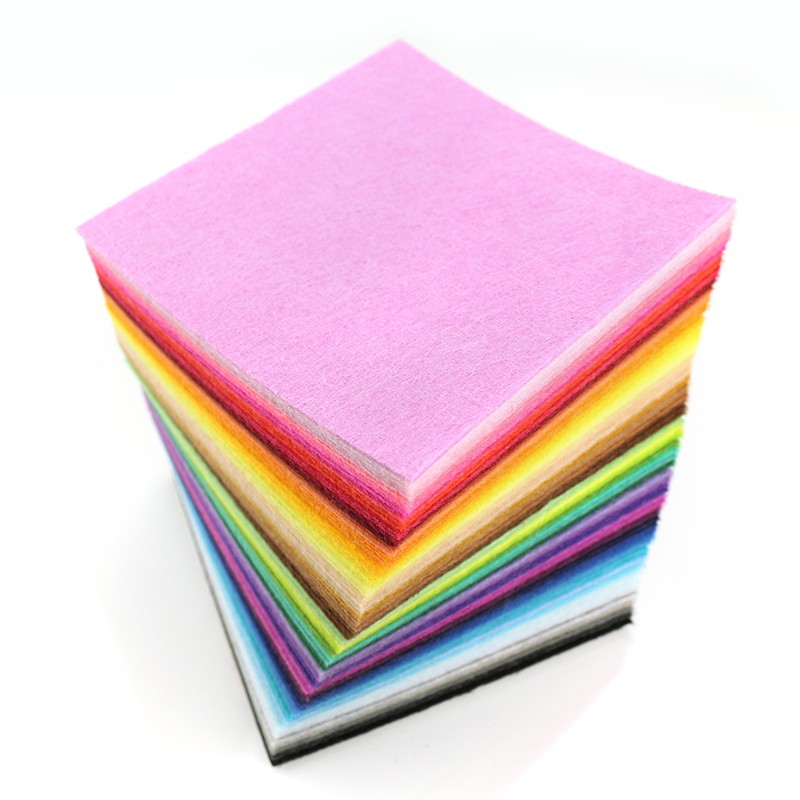 100% Non-woven Polyester Colored Felt for DIY CRAFT