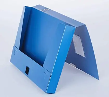 Plastic A4 Data Box File Storage Folder Box