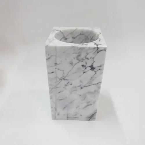 Stone Marble Toilet Brush Holder