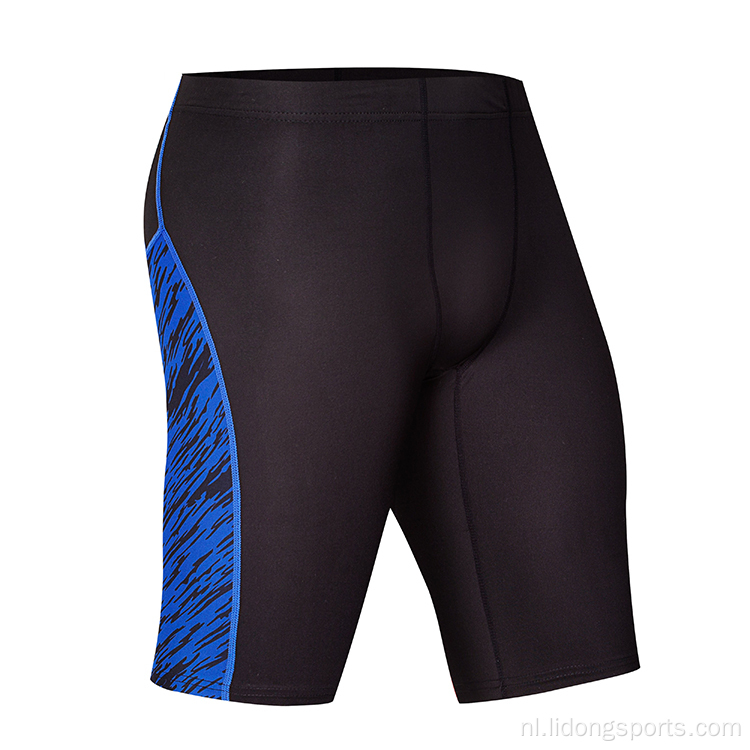 Groothandel heren hoge elasticiteit gym shorts