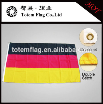 Black Yellow Red Flag