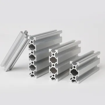 2020 4020 20x60 2060 Extruded V-Slot Bars - Silver and Black Aluminum Profiles