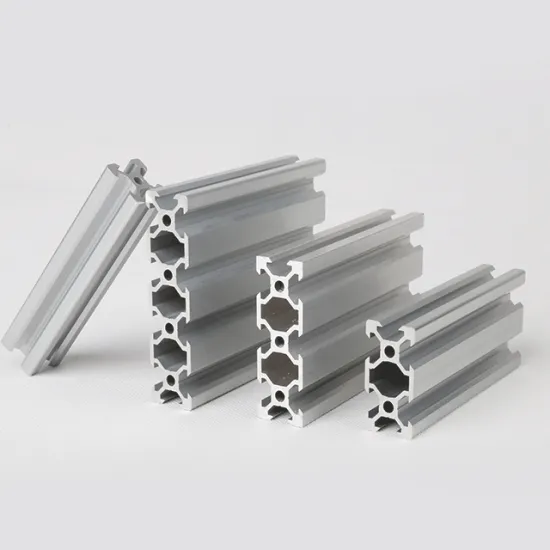 2020 4020 20x60 2060 Extruded V-Slot Bars - Silver and Black Aluminum Profiles