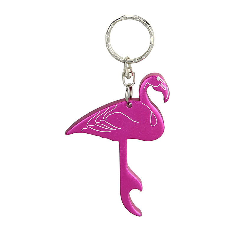 Swatom Flamingo Style Bottle Opener Keychains