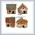 Hand made Landscape Miniature cottage model/architectural building model maker ,creative toys,educational toys