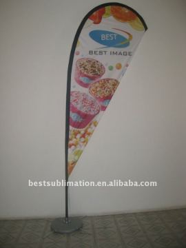 teardrop flying flag manufacturer