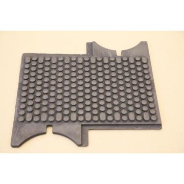 Railway insulating rubber pad