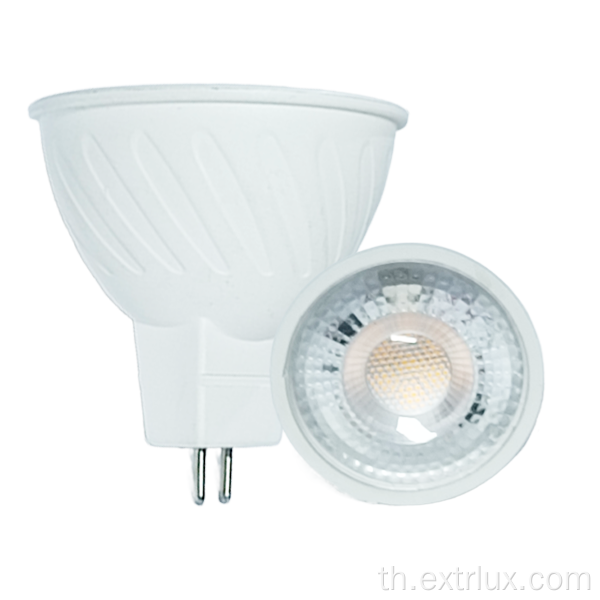 LED Dimmable MR16 5W Spotlights 60 ° Cob