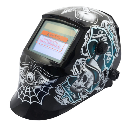 Skull Type Custom Design High And Low Temperature Resistant Auto Darkening Welding Helmet