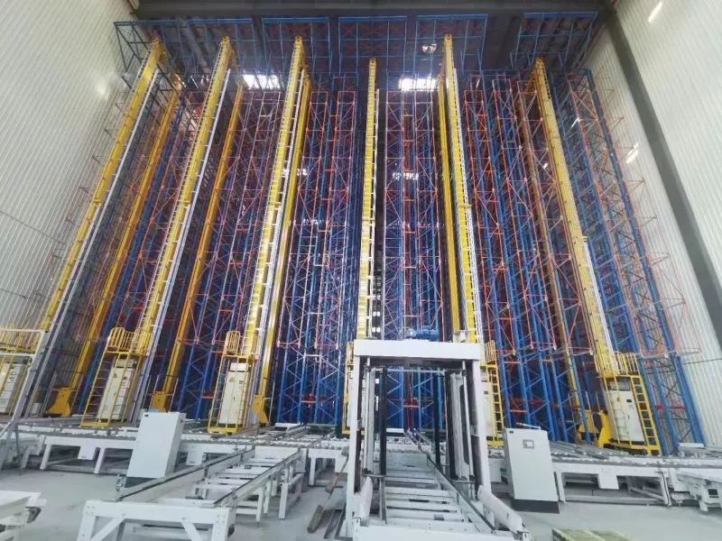 Smart Racking Storage System for New Energy Logistics