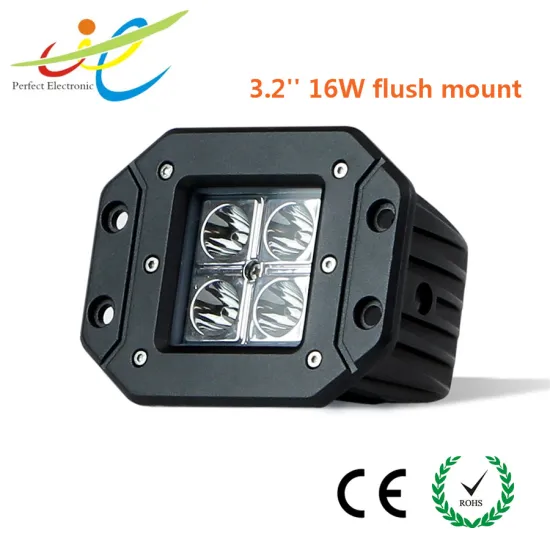 3 inch 12V 16W LED work light for cars waterproof