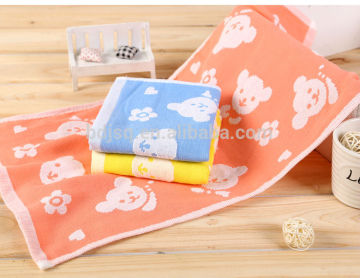 Wholesale to South Korea Best Quality Gauze Jacquard Baby towel saliva towel