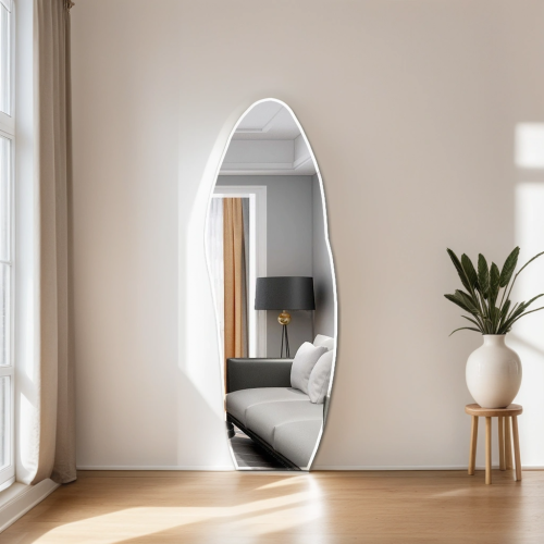 Wall Decor Asymmetrical Irregular Wall Frameless Mirror