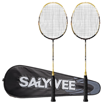 Professionelle Straftat Badminton Schläger T700+ 5U Kohlefaserrahmen mit Pu Grip