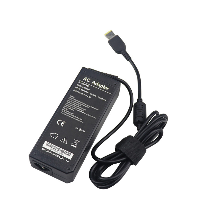 20V4.5A90W Adapter For Lenovo With Square Opening