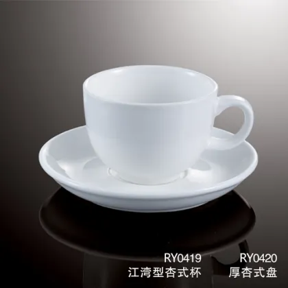 Porcelain Coffee Cup And Saucer Sets 190ML