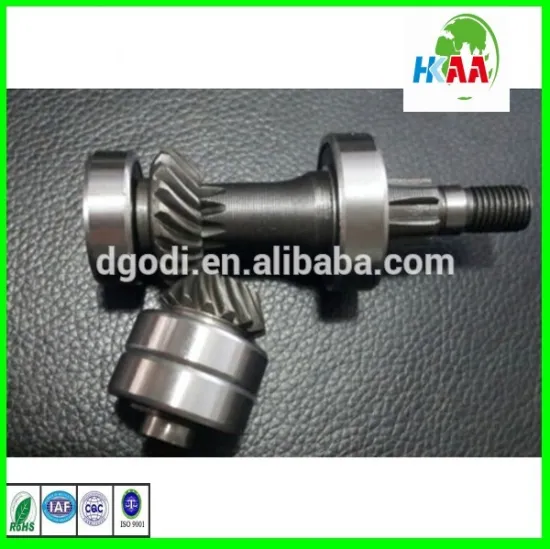CNC machining gear and shaft customized air compressor parts