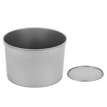 2.5L Gray Conical Vacuum Ink Canister - Large Caliber Storage Bucket