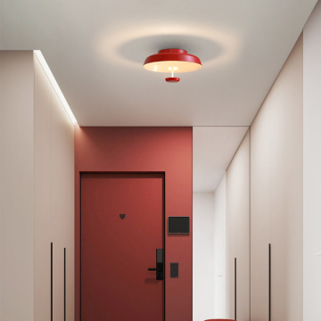 Moderne stijl 10w rode aluminium slaapkamer hoek LED plafondlampen