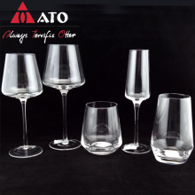 ATO Pink Red/White wine galss cup set gift