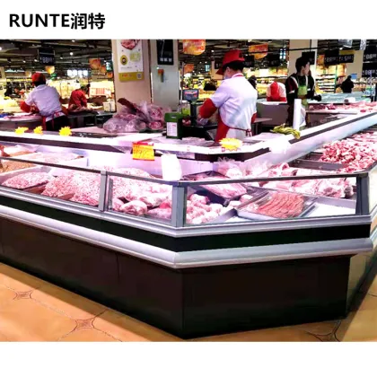 Supermarket Meat Chiller Display Refrigeration Solutions