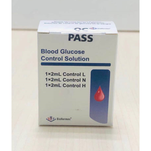 Prueba de control de calidad para medidor de glucosa en sangre