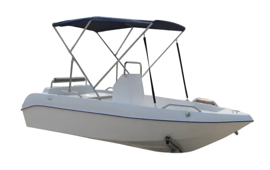 Aqualand 3.6m 12 Feet Speed Boat/Dinghy/Fiberglass Boat/Tender Fiberglass Fishing Boat with Center Console (Aqualand 120)