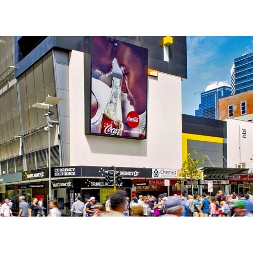 High Brightness 1R1G1B Outdoor Curved LED Display