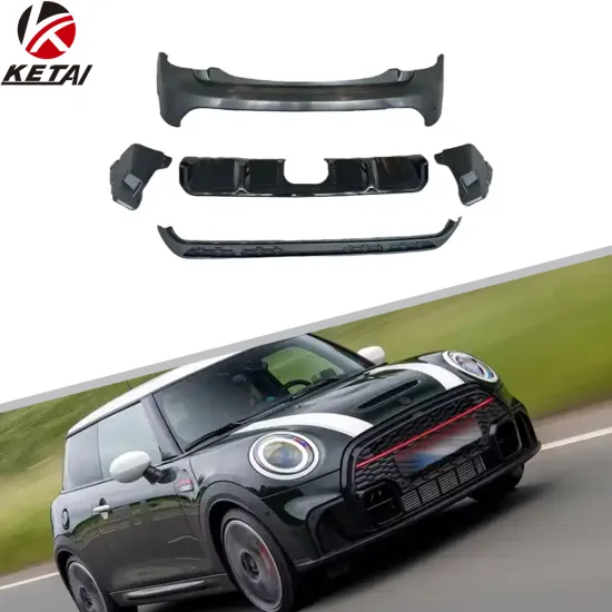 JCW Style Auto Modified Accessories Rear Bumper for MINI F55 2021