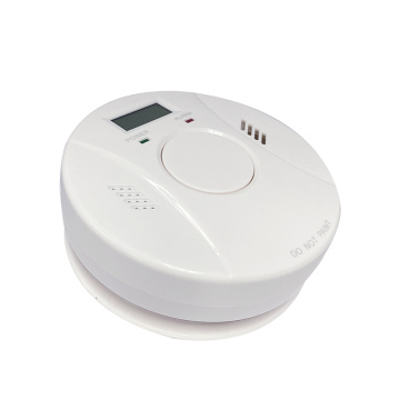 Big Test Button LCD Digital Carbon Smoke And Monoxide Detector 9v Carbon Alarms