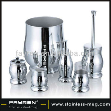 Stainless steel toilet accessory