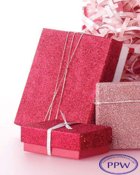 Soild Color Glitter Gift Wrapping Paper Wholesale (Good Quality)