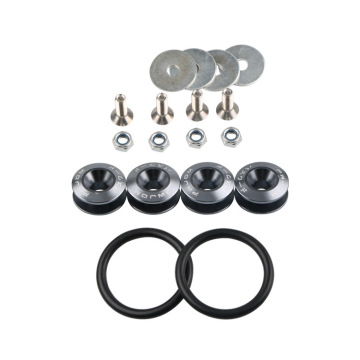 Double gasket with reinforced screw for car enclosure