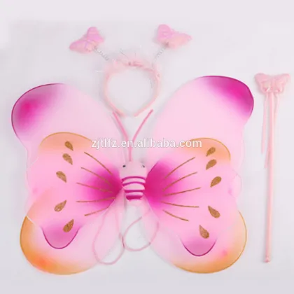 Wholesale sexy angel feather wing fashion butterfly wings for kids