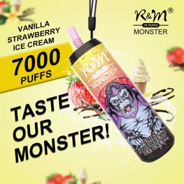 Preço baixo R&amp;M Monster 7000 Vape descartável