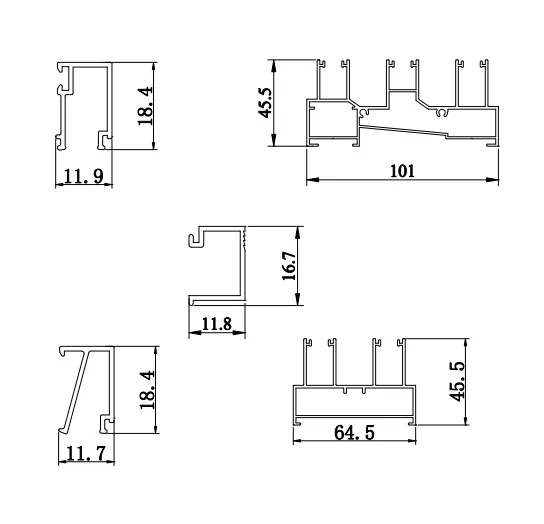 Durable Aluminum Profiles for Residential and Commercial Use