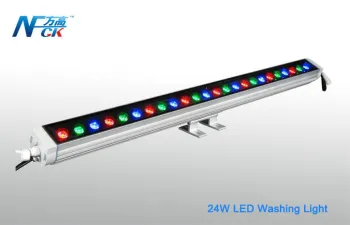 Waterproof 24watt Ip65 Rgb Led Washing Light For Club , Dc 24v Led