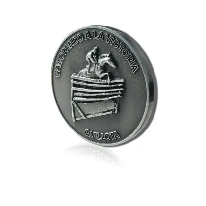Vintage Embossed Challenge Coin