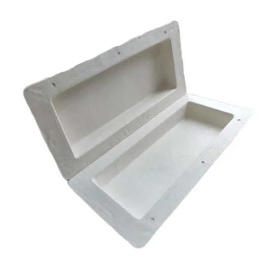 Bagasse Pulp Molded Chocolate Bar Box Packaging