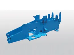 Insulated high-altitude vehicle structural Steel parts