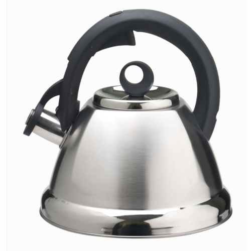 Modern kettle whistling stovetop induction