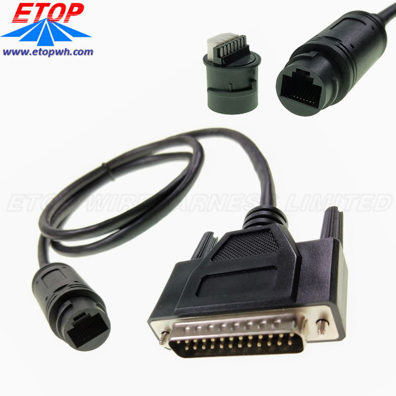 37pin male d-sub extension cable