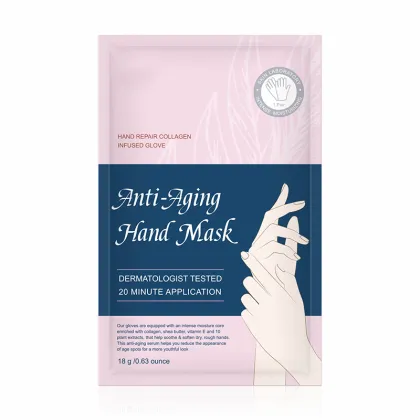 Wholesale 18g Hand Care Product Peel Sheet Mask Moisturizing Anti-Aging Hand Mask