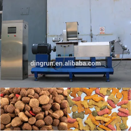 feed extruder machine equipment for the production of dog food
